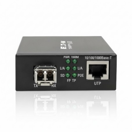 Eaton Tripp Lite N785-INT-PLCMM1 Gigabit PoE Media Converter 850nm (N785-INT-PLCMM1)