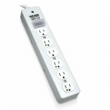 Eaton Tripp Lite SPS610HGRA Hospital-Grade Surge Protector 6 Outlets (SPS610HGRA)