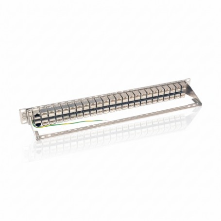 Eaton Tripp Lite N254-048-SH-6A 48-Port STP Shielded Cat6a Patch Panel (N254-048-SH-6A)