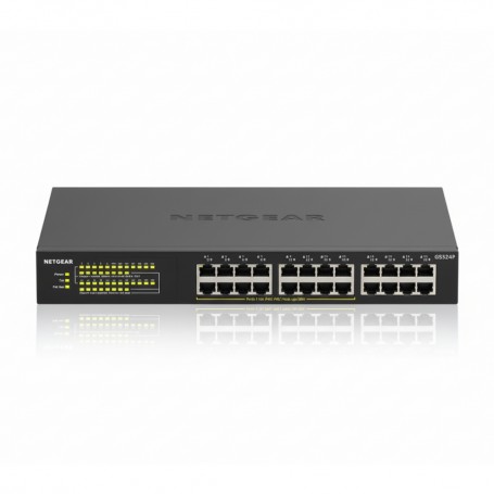 NETGEAR GS324P-100NAS 24-Port Gigabit Ethernet Unmanaged PoE+ Switch (GS324P-100NAS)