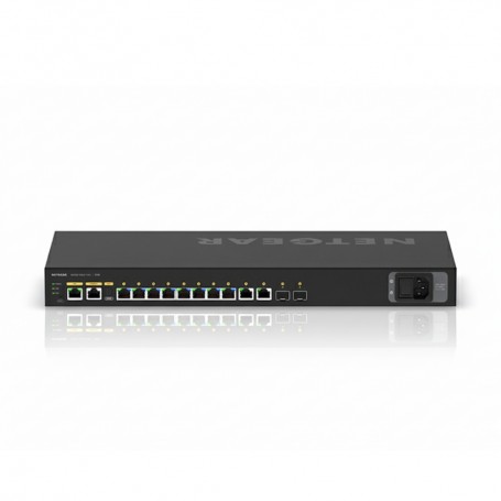 Netgear GSM4212P-100NAS Port Gigabit PoE AV Ethernet Switch (GSM4212P-100NAS)