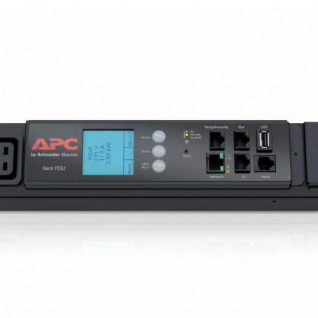 APC AP8867 Metered Rack PDU 17.3kW, 208V, 0U, 30 C13 Outlets (AP8867)