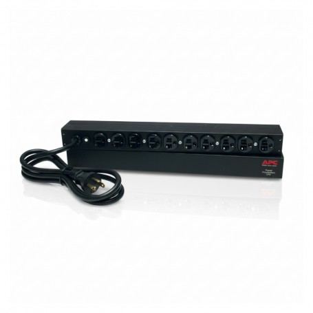 APC AP7540 Basic Rack PDU zero U Vertical 208V 20A 4160VA 20 C13 4 C19 Outlets (AP7540)