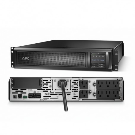 APC SMX2200RMLV2U Smart-UPS X 2200VA 2U Rack/Tower 127V (SMX2200RMLV2U)