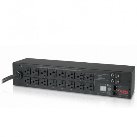APC AP7802B 2U Metered Rack PDU with 16 NEMA 5 20R Outlets (AP7802B)