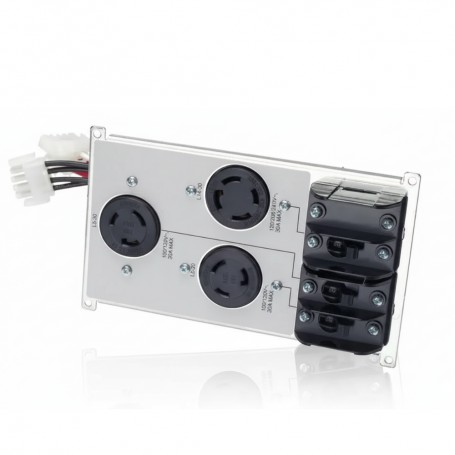 APC SYPD11 Symmetra RM & LX 208/240V Backplate Kit with (2) L6-30R Outlets (SYPD11)