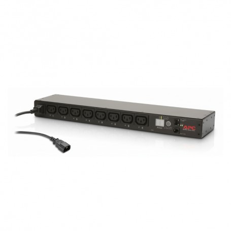 APC AP7920B NetShelter Switched Rack PDU 1U 8 C13 Outlets 230V 208V (AP7920B)