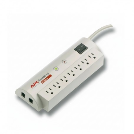 APC NET7 Network SurgeArrest, 7-Outlet Surge Protector (NET7)