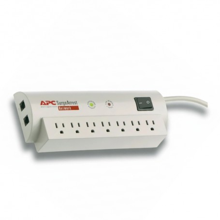APC PER7T Personal 7 Outlet phone line Surge Protector (PER7T)