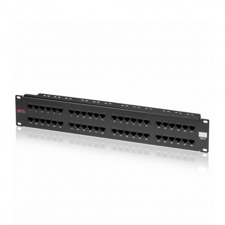 APC CAT6PNL-48 48-Port Cat6 Network Patch Panel (CAT6PNL-48)
