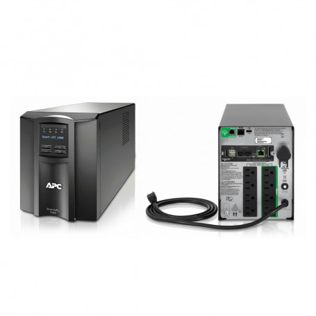 APC SMT1500CNC Smart UPS Line Interactive 1500VA Tower 120V 8x (SMT1500CNC)