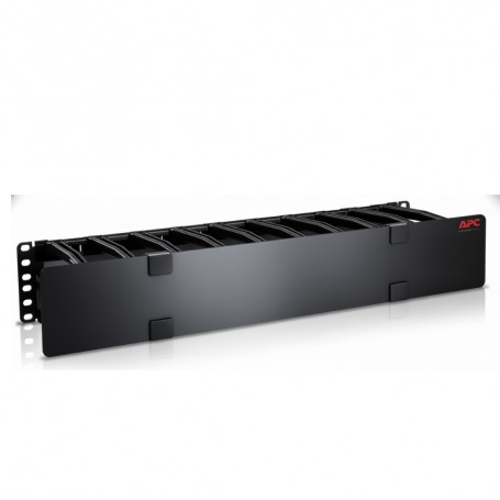 APC AR8603A NetShelter 2U Horizontal Cable Manager with Cable Ties (AR8603A)