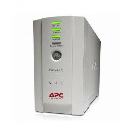 APC BK500 Back-UPS CS 500VA 120V 6 NEMA Outlets (BK500)