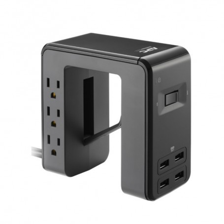 APC PE6U4 Surge Arrest Essential 6 Outlet with 4 USB Ports 4.8A 120V (PE6U4)