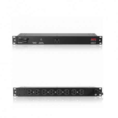 APC NET9RMBLK Black Rackmount Performance SurgeArrest (NET9RMBLK)