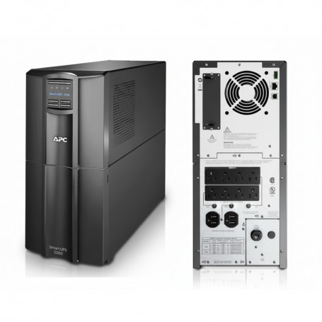 APC SMT2200US Smart UPS 2200VA Line Interactive Tower UPS (SMT2200US)