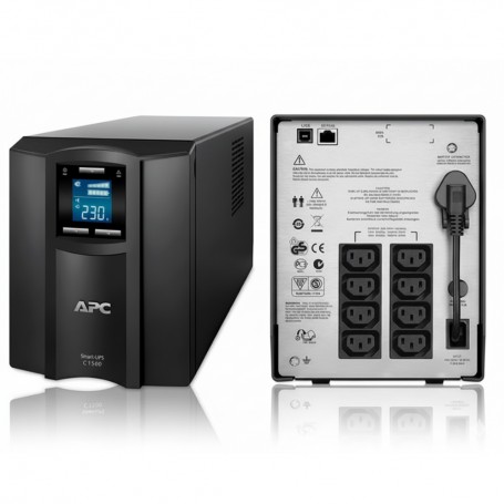 APC SMC1500I Smart-UPS C, Line Interactive, 1500VA, Tower, 230V (SMC1500I)