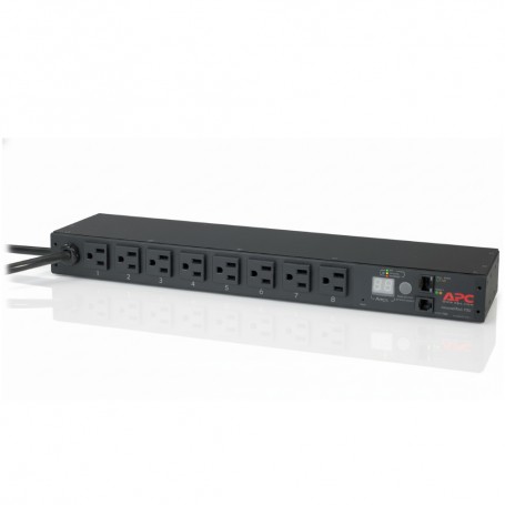 APC AP7800B Metered Rack PDU 1U 15A 120V 8 Outlets (AP7800B)