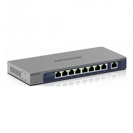 Netgear GS108MX-100NAS 8-Port Gigabit Unmanaged Ethernet Switch (GS108MX-100NAS)