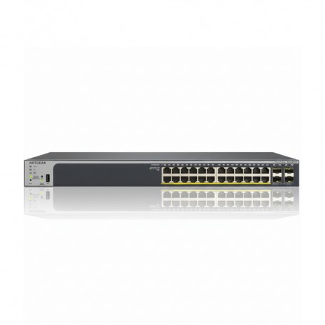 Netgear GS728TXP-300NAS 24-Port Gigabit PoE+ Managed Network Switch (GS728TXP-300NAS)