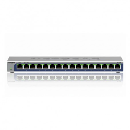 Netgear GS116-300NAS 16-Port Gigabit Unmanaged Ethernet Switches (GS116-300NAS)