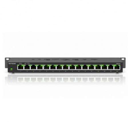 NETGEAR GS316-300NAS 16 Port Ge Unmanaged Ethernet Switch SOHO (GS316-300NAS)
