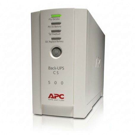 APC BK500EI Back 500VA/300W Tower UPS with 4x IEC C13 Outlets (BK500EI)