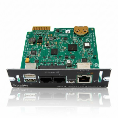 APC AP9641 Network Management Card with Environmental Monitoring for UPS (AP9641)