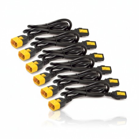 APC AP8702S-WW Power Cord Kit Locking C13 to C14 0.6m (AP8702S-WW)