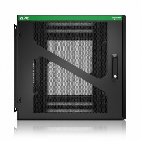 APC AR112SM NetShelter 12U Wallmount Rack Enclosure Cabinet Side Mount UPS Depth (AR112SM)