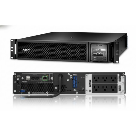 APC SRT1500RMXLA-NCUS Smart-UPS On-Line 1500VA 2U120V w/ Network Card (SRT1500RMXLA-NCUS)