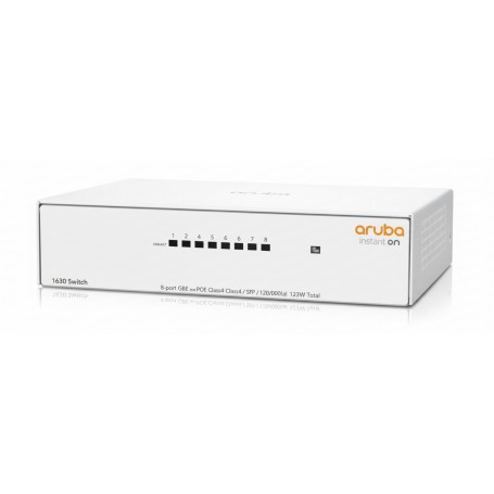 HPE Aruba R8R45A Instant On 1430 8-Port Unmanaged Ethernet Switch (R8R45A)