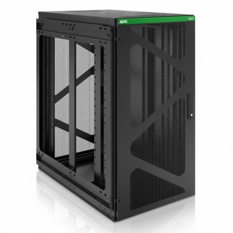 APC AR124SM NetShelter 24U Wallmount Rack Enclosure Cabinet Side Mount UPS Depth (AR124SM)