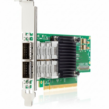 HPE P37219-B21 Infiniband 2-port 544+FLR-QSFP Network Adapter (P37219-B21)