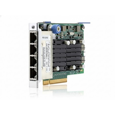 HPE 764302-B21 FlexFabric 536FLR-T 4-Port PCIe 3.0 Network Adapter (764302-B21)