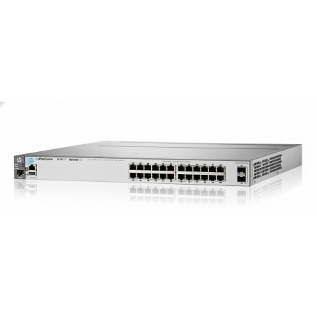 HPE J9575A 3800-24G-2SFP+ Managed Layer 3 Gigabit Switch (J9575A)