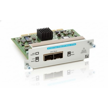 HPE J9731 2-Port 10GbE SFP+ Expansion Module for Aruba 2920 Switch Series (J9731)