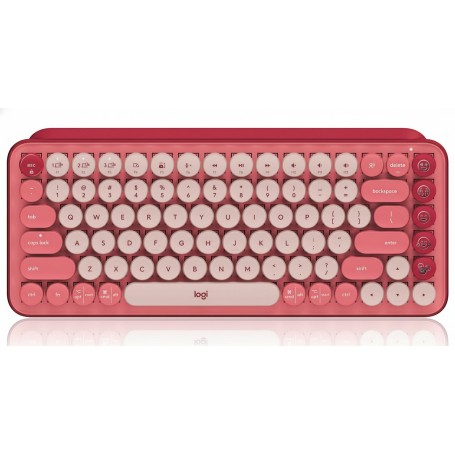 Logitech 920-010709 Pop Keys Wireless Mech Keyboard Heartbreaker Rose (920-010709)