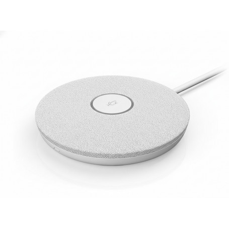 Logitech 952-000038 Rally Mic Pod Boundary Microphone (White) (952-000038)