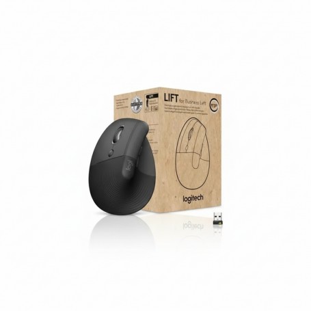 Logitech 910-006467 Lift Vertical Left Handed Ergonomic Wireless Mouse (910-006467)