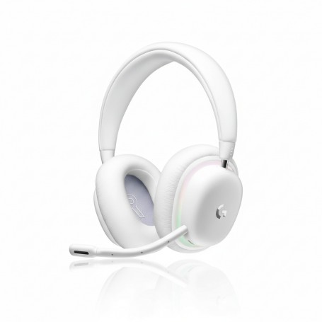 Logitech 981-001082 G G735 Wireless RGB Gaming Headset (White Mist) (981-001082)