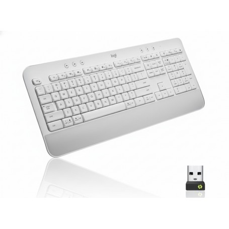 Logitech 920-010962 Signature K650 Wireless Keyboard (Off-White) (920-010962)