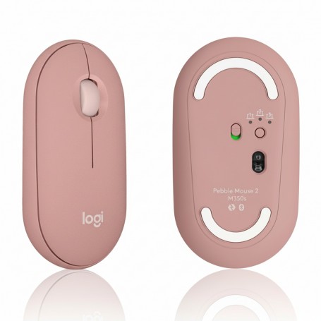 Logitech 910-007023 M350S Pebble Mouse 2 Rose (910-007023)