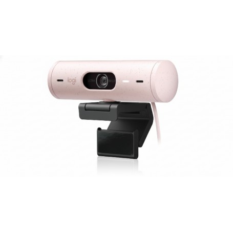Logitech 960-001432 Brio 500 1080p Full HD Webcam (Rose) (960-001432)