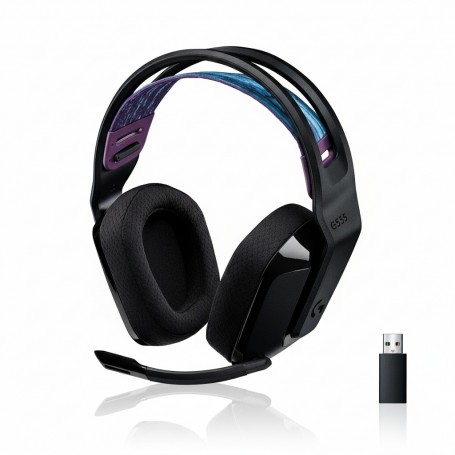 Logitech 981-000971 G G535 LIGHTSPEED Wireless Headset (Black) (981-000971)