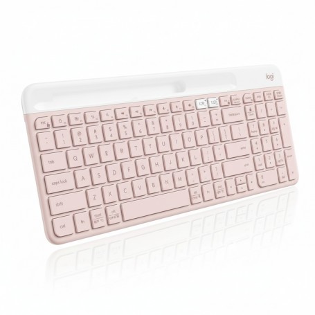 Logitech 920-011477 K585 Slim Multi-Device Wireless Keyboard (Rose) (920-011477)