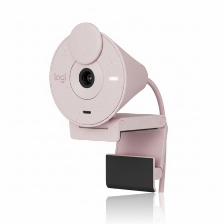 Logitech 960-001447 Brio 300 1080p Full HD Webcam (Rose) (960-001447)