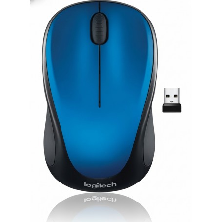 Logitech 910-002901 Wireless Optical Mouse Steel Blue (910-002901)