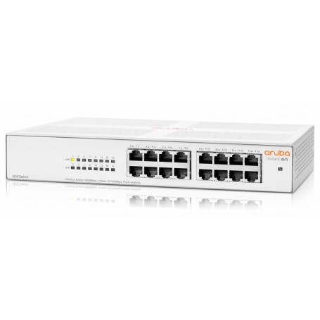 HPE R8R47A Aruba Instant On 1430 16-Port Unmanaged Ethernet Switch (R8R47A)
