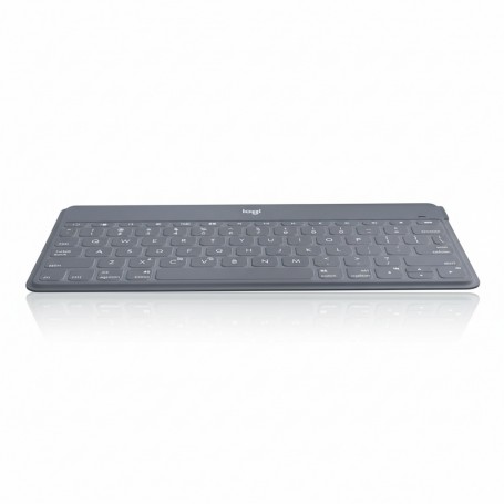 Logitech 920-008918 KEYS-TO-GO Wireless Keyboard (Stone) (920-008918)